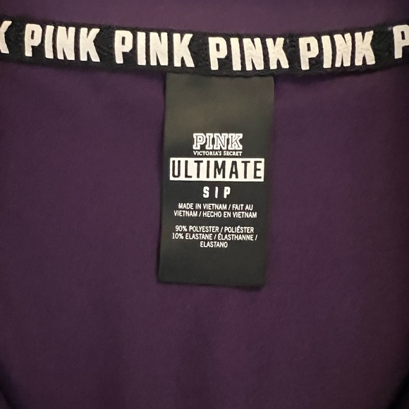 VS PINK - 💜 Purple Ultimate Half-Zip Pullover - Picture 2 of 5
